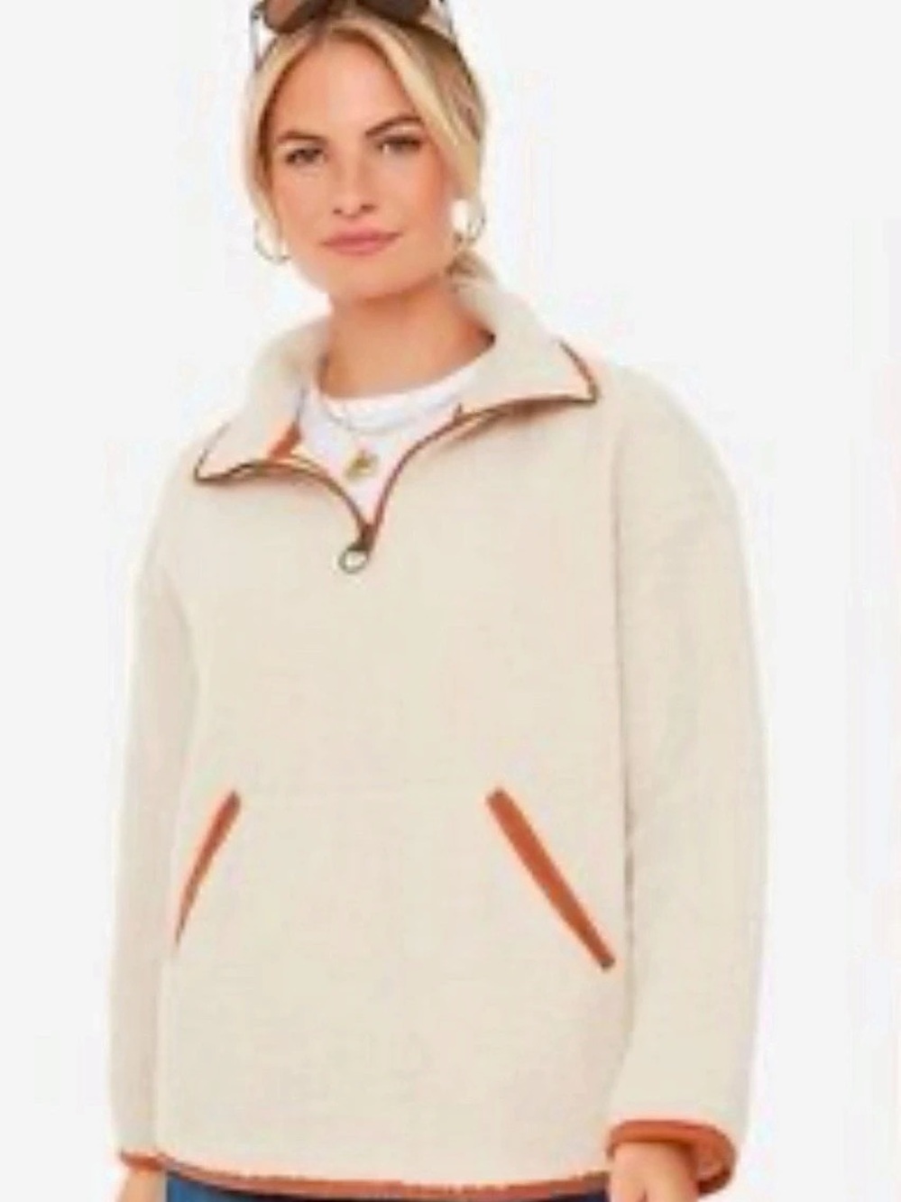 Barbour ladies Cream Pullover